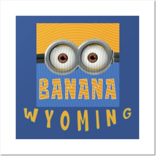 MINIONS USA WYOMING Posters and Art